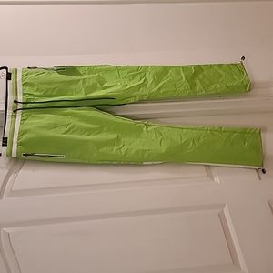 Stonevale reflective track pants NWT- Green